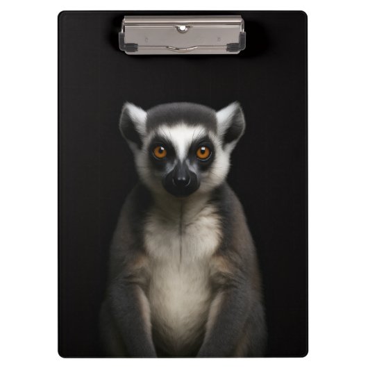 Black 4 Luxe Clipboard, Gentle Lemur Klembord (Voorkant)