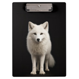 Black 4 Luxe Clipboard, Ivory Arctic Fox Klembord