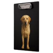 Black 4 Luxe Clipboard, Minimalist Labrador Klembord (Links)