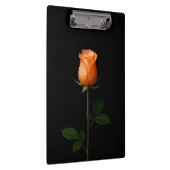 Black 4 Luxe Clipboard, Sunset Orange Rose Klembord (Rechts)