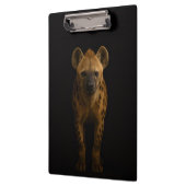 Black 4 Luxe Clipboard, Wild Spotted Hyena Klembord (Links)