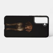 Black 4 Luxe Galaxy S21 Case, German Pointer Dog Samsung Galaxy Hoesje (Achterkant horizontaal)