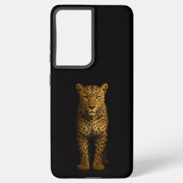 Black 4 Luxe Galaxy S21 Ultra, Majestic Leopard Samsung Galaxy Hoesje