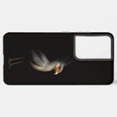 Black 4 Luxe Galaxy S21 Ultra, Secretarybird Samsung Galaxy Hoesje (Linkerkant)