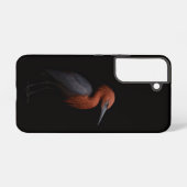 Black 4 Luxe Galaxy S22 Case, Reddish Egret Samsung Galaxy Hoesje (Achterkant horizontaal)
