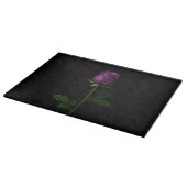 Black 4 Luxe Glass board Royal Violet Rose Snijplank (Hoek)