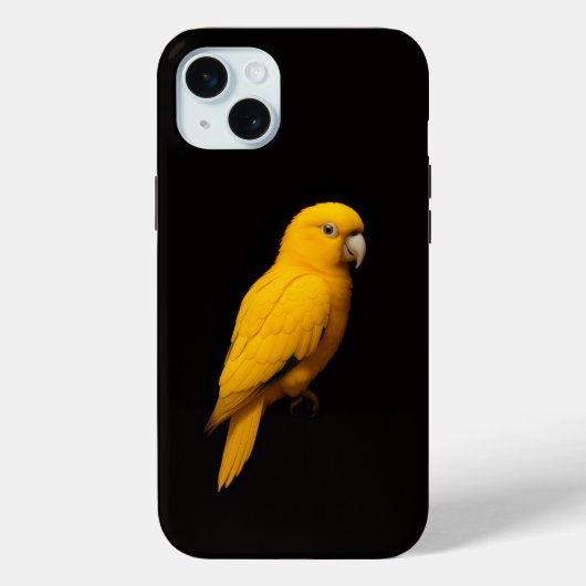 Black 4 Luxe, Golden Parakeet Case-Mate iPhone Case (Achterkant)