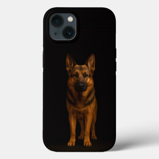 Black 4 Luxe iPhone 13, German Shepherd Dog Case-Mate iPhone Case (Achterkant)