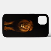 Black 4 Luxe iPhone 13, Majestic Lion Case-Mate iPhone Case (Achterkant (horizontaal))