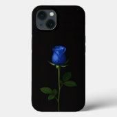 Black 4 Luxe iPhone 13, Midnight Blue Rose Case-Mate iPhone Case (Achterkant)