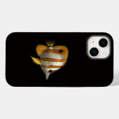 Black 4 Luxe iPhone 14 Mate, Reef Butterflyfish Case-Mate iPhone Case (Achterkant (horizontaal))