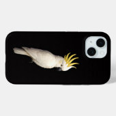 Black 4 Luxe iPhone 15 Mate, Crested Cockatoo Case-Mate iPhone Case (Achterkant (horizontaal))