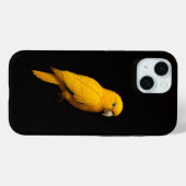 Black 4 Luxe iPhone 15 Mate, Golden Parakeet Case-Mate iPhone Case (Achterkant (horizontaal))