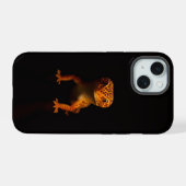 Black 4 Luxe iPhone 15 Mate, Léopard Gecko (Verso Horizontal)