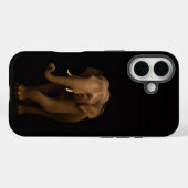 Black 4 Luxe iPhone 16 Mate, Indian Elephant Case-Mate iPhone Case (Achterkant (horizontaal))
