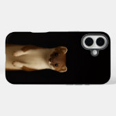 Black 4 Luxe iPhone 16 Plus, Elegant Weasel Case-Mate iPhone Case (Achterkant (horizontaal))