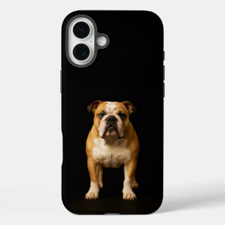 Black 4 Luxe iPhone 16 Plus, Stamina Bulldog Plus Hoesje
