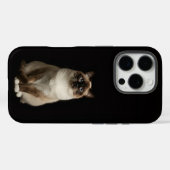 Black 4 Luxe iPhone 16 Pro, Birmanese Cat Case-Mate iPhone Case (Achterkant (horizontaal))