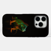 Black 4 Luxe iPhone 16 Pro, Green Iguana Case-Mate iPhone Case (Achterkant (horizontaal))