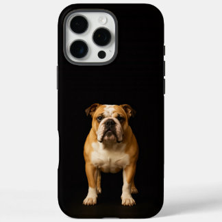 Black 4 Luxe iPhone 16 Pro Max Stamina Bulldog Hoesje