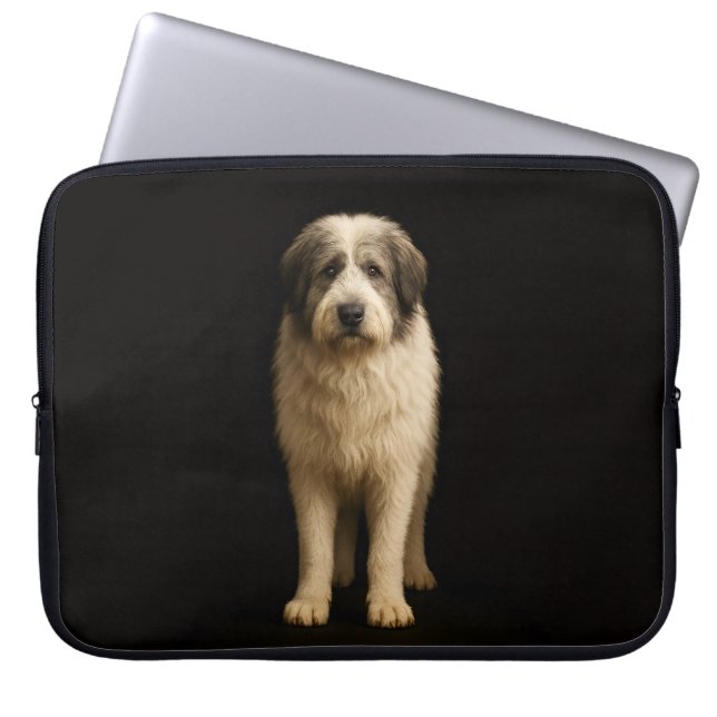 Black 4 Luxe Laptop Sleeve, Mioritic Shepherd Laptop Sleeve (Voorkant)