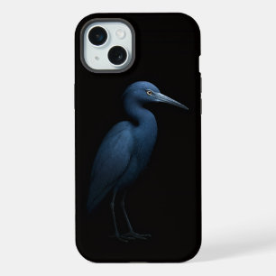 Black 4 Luxe, Petit Héron Bleu iPhone 15 Plus