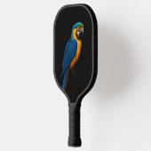 Black 4 Luxe Pickleball Paddle, Blue Yellow Macaw Paddle (Links)