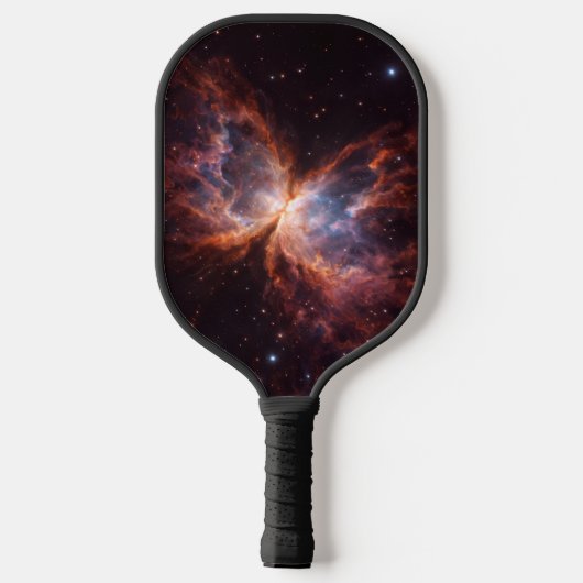 Black 4 Luxe Pickleball Paddle, Butterfly Nebula Paddle (Achterkant)