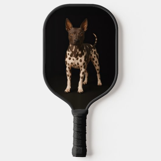Black 4 Luxe Pickleball Paddle, Hairless Terrier Paddle (Achterkant)