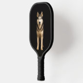 Black 4 Luxe Pickleball Paddle, Icy Elite Husky Paddle (Links)