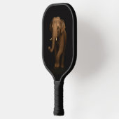 Black 4 Luxe Pickleball Paddle, Indian Elephant Paddle (Links)