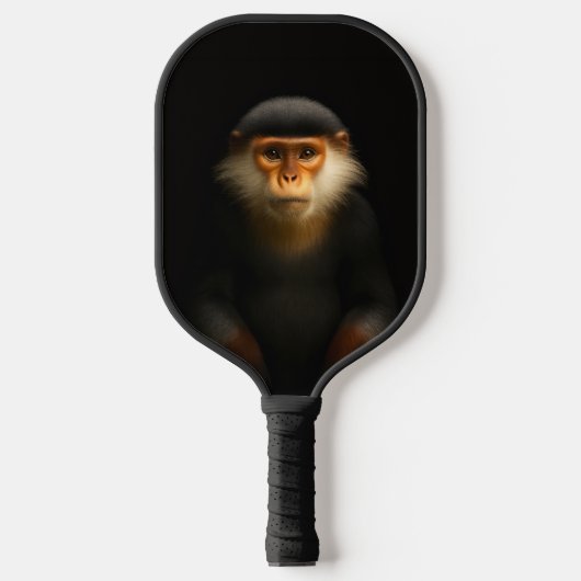 Black 4 Luxe Pickleball Paddle, Red Douc Langur Pickleball Paddle (Voorkant)