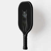Black 4 Luxe Pickleball Paddle, Russian Blue Cat Paddle (Links)
