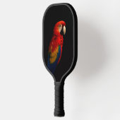 Black 4 Luxe Pickleball Paddle, Scarlet Parrot Paddle (Links)