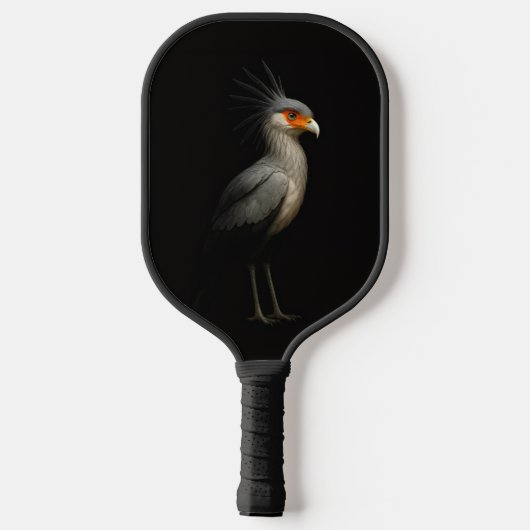 Black 4 Luxe Pickleball Paddle, Secretarybird Paddle (Achterkant)