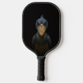 Black 4 Luxe Pickleball Paddle, Shoebill Bird Pickleball Paddle (Achterkant)