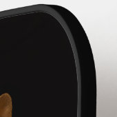 Black 4 Luxe Pickleball Paddle, Sweet Quoll Pickleball Paddle (Links Detail)