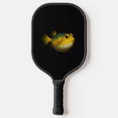 Black 4 Luxe Pickleball Paddle, Yellow Putterfish Pickleball Paddle (Achterkant)