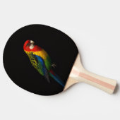 Black 4 Luxe ping pong paddle, Eastern Rosella Tafeltennisbatje (Zijkant)