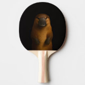Black 4 Luxe ping pong paddle, Elegant Platypus Tafeltennisbatje (Voorkant)