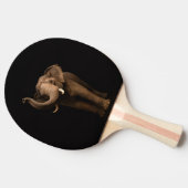 Black 4 Luxe ping pong paddle, Mighty Elephant Tafeltennisbatje (Zijkant)