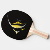 Black 4 Luxe ping pong paddle, Moorish Idol Tafeltennisbatje (Zijkant)