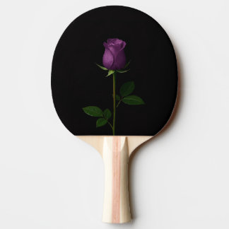 Black 4 Luxe ping pong paddle, Royal Violet Rose Tafeltennisbatje