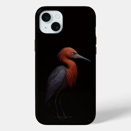 Black 4 Luxe, Reddish Egret iPhone 15 Plus Case-Mate iPhone Case (Achterkant)