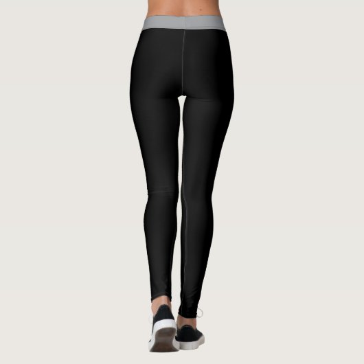 "BLACK" - ACTIVEWEAR LEGGINGS (Dos)
