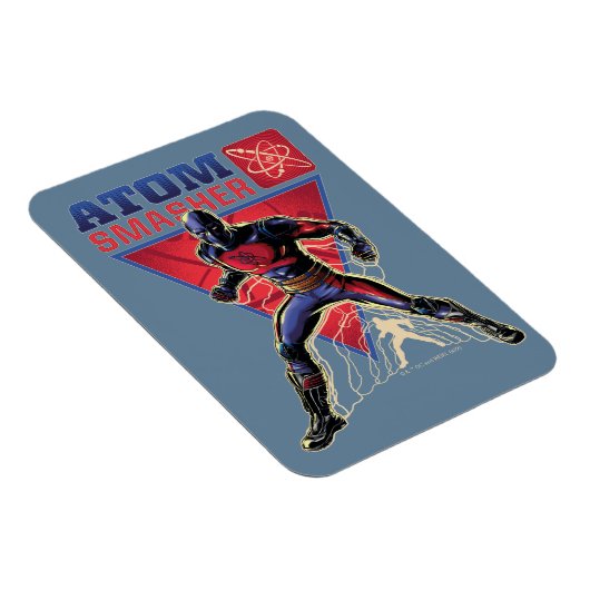 Black Adam | Afbeelding voor Atom Smasher-teken Magneet (Rechterzijde)