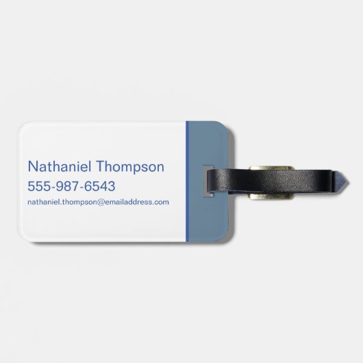 Black Adam | Atom Smasher Character Graphic Bagagelabel (Achterkant horizontaal)