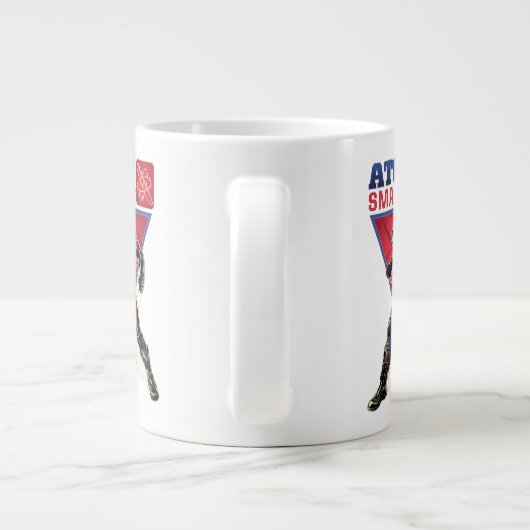 Black Adam | Atom Smasher Character Graphic Extra Grote Beker (Achterkant)