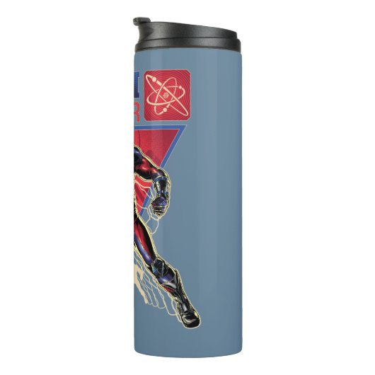 Black Adam | Atom Smasher Character Graphic Thermosbeker (Geroteerd rechts)