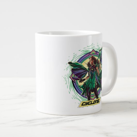 Black Adam | Cyclone Character Graphic Extra Grote Beker (Voorkant rechts)